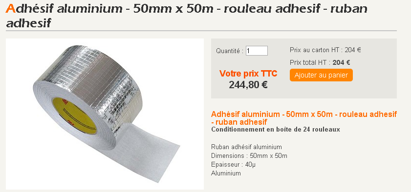 Adhésif aluminium - l'adhésif le plus résistant- Blog - Adhésifs