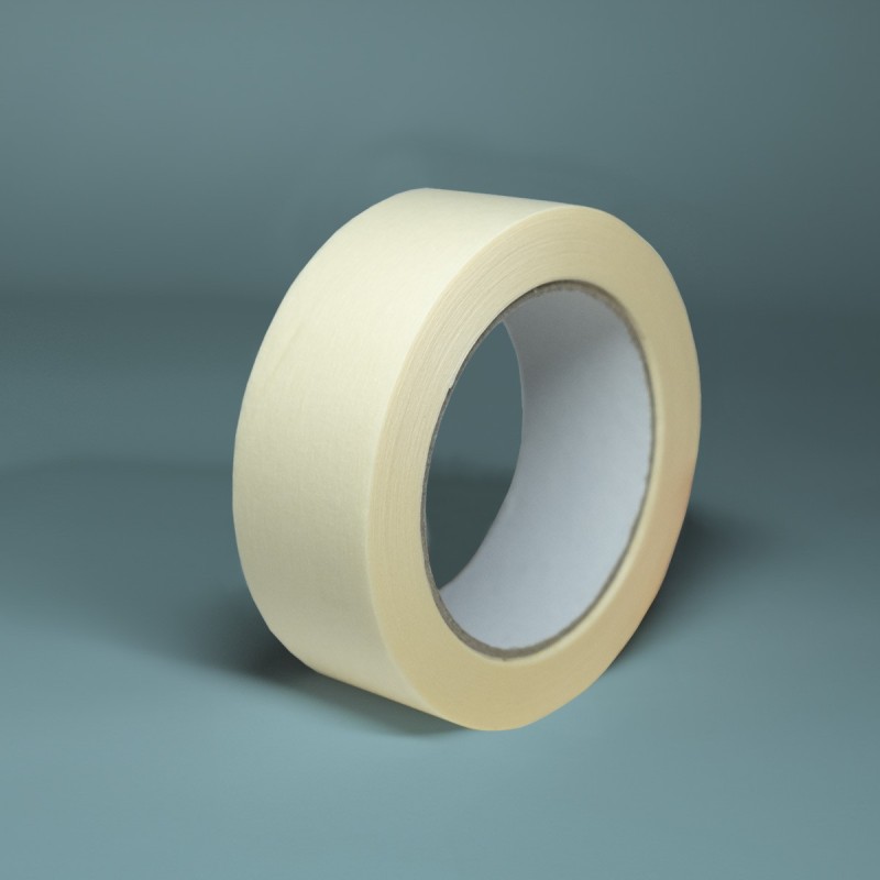 Yellow Masking Tape 38mm x 50m – Sold Individually | Strong Adhesion & Easy Application