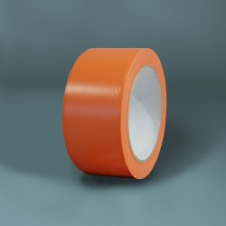Ruban Adhésif PVC Orange 50mm x 33m - 36 rouleaux - Ruban adhésif spécial bâtiment | Pro & Particuliers