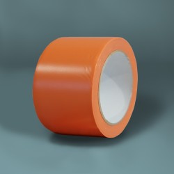 Ruban Adhésif PVC Orange 75mm x 33m - 24 rouleaux - Ruban adhésif spécial bâtiment | Pro & Particuliers