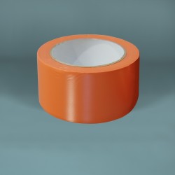 Ruban Adhésif PVC Orange 75mm x 33m - 24 rouleaux - Ruban adhésif spécial bâtiment | Pro & Particuliers