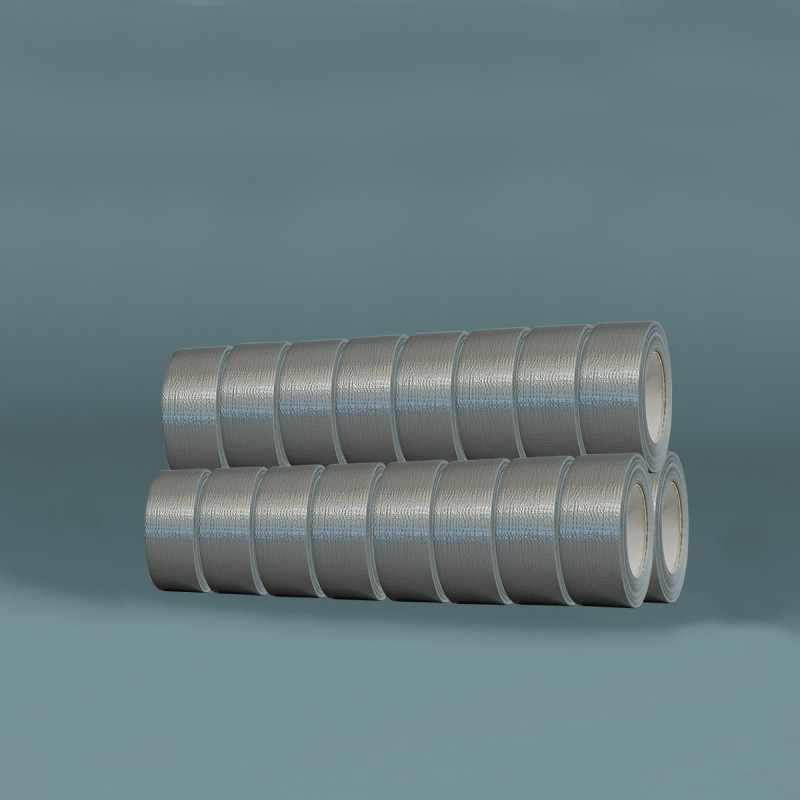 Ruban Toilé ACIT | Lot De 6 Rouleaux | Blanc 50mm X 25m | Réparation & Bricolage | Super Résistant